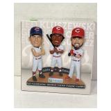 267.  Triple Head Cincinnati Reds Power Bobblehead