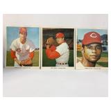 920.  3 Vintage Press Pictures of CIncinnati Reds
