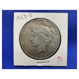1923-S PEACE DOLLAR