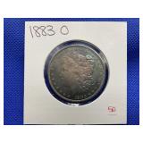 1883-O MORGAN SILVER DOLLAR