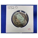 1882-O MORGAN SILVER DOLLAR