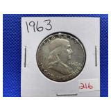 1963 FRANKLIN HALF DOLLAR