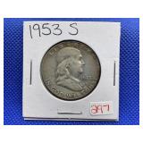 1953-S FRANKLIN HALF DOLLAR