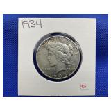 1934 PEACE DOLLAR