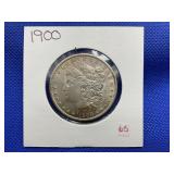 1900 MORGAN SILVER DOLLAR
