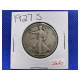 1927 WALKING LIBERTY HALF DOLLAR