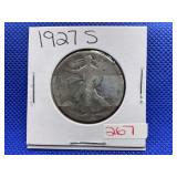 1927 WALKING LIBERTY HALF DOLLAR