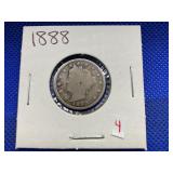 1888 LIBERTY HEAD NICKEL
