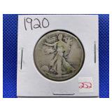 1920 WALKING LIBERTY HALF DOLLAR