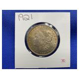 1921 MORGAN SILVER DOLLAR