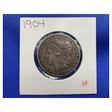 1904 MORGAN SILVER DOLLAR
