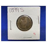 1899-S BARBER HEAD QUARTER