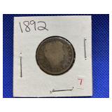1892 BARBER HEAD QUARTER