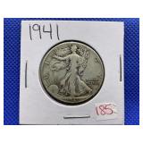 1941 WALKING LIBERTY HALF DOLLAR