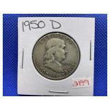 1950-D FRANKLIN HALF DOLLAR