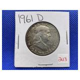 1961-D FRANKLIN HALF DOLLAR