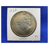 1922 PEACE DOLLAR
