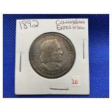 1892 COLUMBIAN EXPOSITION HALF DOLLAR