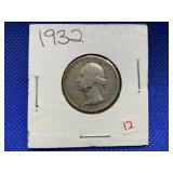 1932 WASHINGTON QUARTER