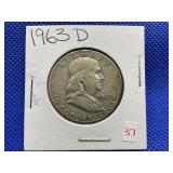 1963-D FRANKLIN HALF DOLLAR