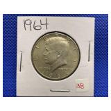 1964 KENNEDY HALF DOLLAR