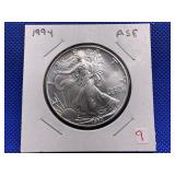 1994 AMERICAN SILVER EAGLE *KEY*