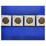 LOT OF 4 CANADIAN DOLLARS 1987 (3) & 1989