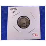 1896O BARBER DIME