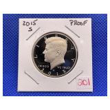 2015S KENNEDY HALF DOLLAR PROOF