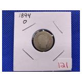 1894O BARBER DIME