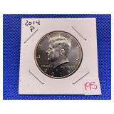 2014P KENNEDY HALF DOLLAR