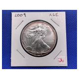 2009 AMERICAN SILVER EAGLE