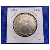 2007 AMERICAN SILVER EAGLE