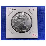 2016 AMERICAN SILVER EAGLE