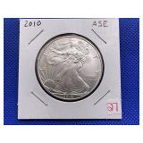 2010 AMERICAN SILVER EAGLE