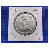 2013 AMERICAN SILVER EAGLE