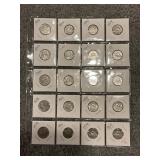 LOT OF 20 CANADIAN COINS - 5 QUARTERS, 15 NICKELS