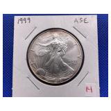 1999 AMERICAN SILVER EAGLE