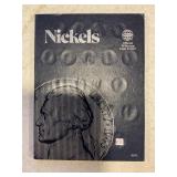 CANADIAN NICKEL FOLDER - 33 COINS TOTAL