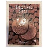 1941-1974 LINCOLN FOLDER - 52 WHEAT & 38 MEMORIAL