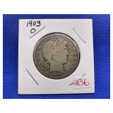 1903O BARBER HALF DOLLAR