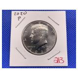 2020P KENNEDY HALF DOLLAR