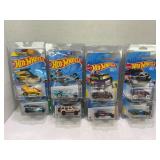 LOT OF 8 HOT WHEELS CARS IN FACTORY SEALED