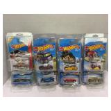 LOT OF 8 HOT WHEELS CARS IN FACTORY SEALED
