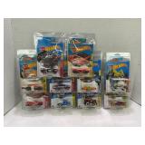 LOT OF 10 HOT WHEELS CARS IN PROTECTIVE CASES