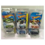 LOT OF 6 HOT WHEELS CARS IN FACTORY SEALED