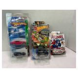 LOT OF 5 HOT WHEELS CARS SEALED AND PROTECTIVE