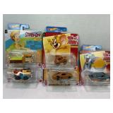 LOT OF 5 HOT WHEELS CARS BY MATTELL WB SEALED IN