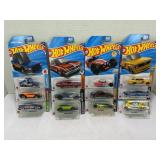 LOT OF 12 HOT WHEELS CARS IN FACTORY SEALED