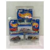 LOT OF 3 HOT WHEELS CARS IN PROTECTIVE CASES